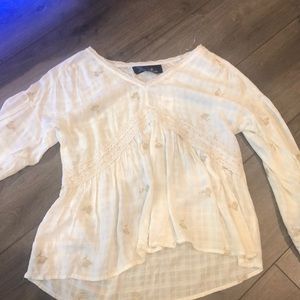 Cream Francesca’s Blouse